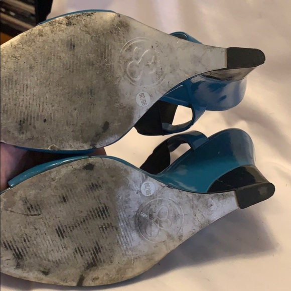 Jessica Simpson wedge heels size 9 - Picture 3 of 4